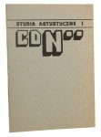 Studia artystyczne 1 CDN wybór i opracowanie Jan Stanisław Wojciechowski Zdj. Zygmunt Rytka red. Teresa Muś [1977]