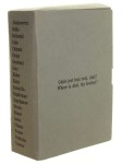Gdzie jest twój brat Abel katalog wystawy Zachęta 1995-05-07 do 1995-08-20 kurator: Anda Rottenberg [m. in. Magdalena Abakanowicz, Moshe Gershuni, Krzysztof Wodiczko]