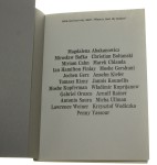 Gdzie jest twój brat Abel katalog wystawy Zachęta 1995-05-07 do 1995-08-20 kurator: Anda Rottenberg [m. in. Magdalena Abakanowicz, Moshe Gershuni, Krzysztof Wodiczko]