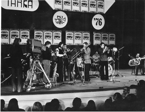 Międzynarodowy Festiwal Jazzu Tradycyjnego Old Jazz Meeting Złota Tarka 1976  fotografia Marek Karewicz [vintage print / 1976]