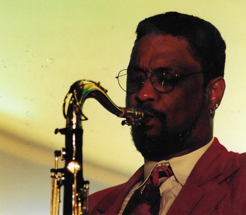 Chico Freeman Sopot Molo Jazz Festival 1996 fotografia Marek Karewicz [vintage print / 1996]