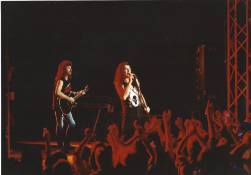 Ian Gillan Live in Wrocław 1991 fotografia Marek Karewicz [vintage print / 1991]