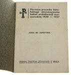 Pierwsza prezeska Katolickiego Stowarzyszenia Kobiet Archidiecezji Warszawskiej 1930-1937 Zofia hr. Zamoyska [1937]
