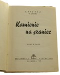 Kamienie na szaniec Kamiński A. [Górecki J.] ilustr. Wł. Czarnecki [1946]