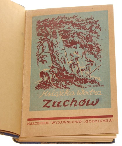 Książka wodza zuchów Aleksander Kamiński il. Władysław Czarnecki [1946]