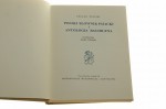 Polski słownik pijacki i Antologia bachiczna Tuwim Julian