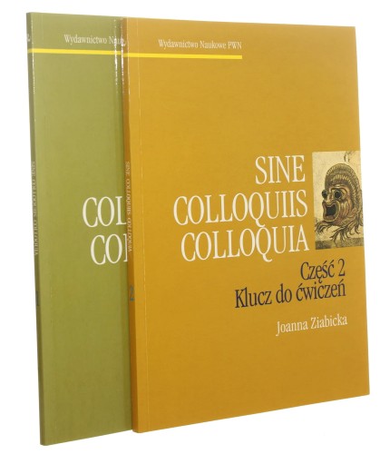 Sine Colloquiis Colloquia Część 1-2 Testy i ćwiczenia łacińskie Klucz do ćwiczeń Joanna Ziabicka (2000)