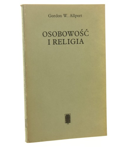 Osobowość i religia Allport Gordon W. [1988]