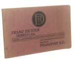 Hauptkatalog 1926 Franz Richter-Werk Dobeln i. SA. [ca 1915]