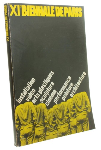 11e Biennale de Paris Manifestation Internationale des Jeunes Artistes 20 septembre - 2 novembre 1980 [Katalog wystawy]