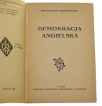 Demokracja angielska Konstanty Grzybowski [Biblioteka Uniwersytetów Robotniczych / 1946]