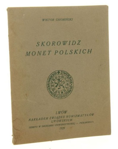 Skorowidz monet polskich Wiktor Chomiński [1929]