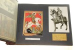 Album kolekcjonerski z wklejanymi ilustracjami militariów ze zbiorów polskich muzeów [lata 80-te XX w.]