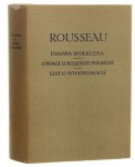 Umowa społeczna Rousseau Jan Jakub [Biblioteka Klasyków Filozofii / 1966]