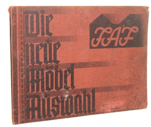 Die Neue Mobel Auswahl Friedrich A. Flamme Mobel-Grosshandlung Bremen Hamburg Hannover [Katalogpreis] [Hurtownia mebli Friedrich A. Flamme Brema Hamburg Hanower Katalog ] [ca 1939]