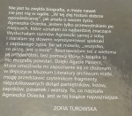 Agnieszki Pejzaże z Agnieszką Osiecką Scenariusz i reżyseria Zofia Turowska (2000)