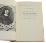 Medytacje o pierwszej filozofii wraz z zarzutami uczonych mężów i odpowiedziami autora oraz Rozmowa z Burmanem t. I-II Descartes René [Kartezjusz][Biblioteka Klasyków Filozofii / 1958]
