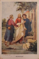 Alleluja A. Sawicki Karta okolicznościowa [pocztówka / przed 1939]