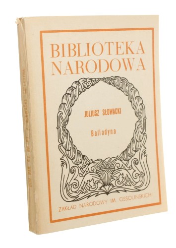 Balladyna Słowacki Juliusz (BIblioteka Narodowa) (1984)