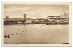 Łuck [Луцьк, Łućk / Ukraina, obw. wołyński] Zamek i katedra [pocztówka / przed 1939]