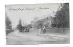 Sarny [Сарни / Ukraina, obw. rowieński] ul. 11 listopada i Starostwo [fotografia na papierze pocztówkowym/ przed 1939]