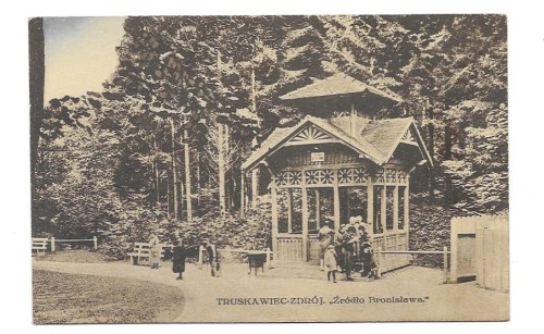 Truskawiec [Трускавець, Truskaweć / Ukraina] Źródło Bronisława[pocztówka przed 1939]