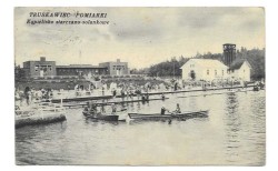 Truskawiec [Трускавець, Truskaweć / Ukraina] Truskawiec-Pomiarki Kąpielisko siarczano-solankowe [pocztówka przed 1939]