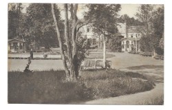 Druskieniki [Druskininkai / Litwa] Park [pocztówka przed 1939]