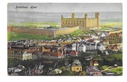 [Bratysława, Słowacja] Bratysława. Hrad [pocztówka przed 1939]
