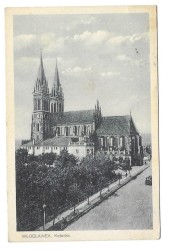 Włocławek Katedra [pocztówka przed 1939] 