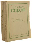 Chłopi t. I-II Honoré de Balzac przeł. i wstępem opatrzył Boy-Żeleński [Biblioteka Boy'a / 1928]