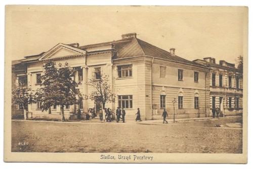 Siedlce Urząd Pocztowy [pocztówka ca 1930]