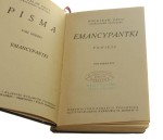 Emancypantki Powieść T. I-VIII [4 wol.] Bolesław Prus (Aleksander Głowacki (1925)