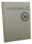Novensia 22 Studia i materiały pod redakcją naukową Piotra Dyczka (2011)