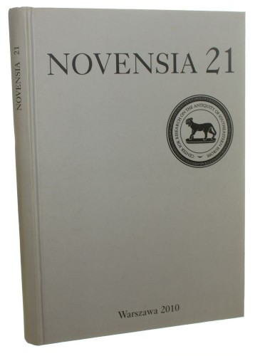 Novensia 21 Studia i materiały pod redakcją naukową Piotra Dyczka (2010)