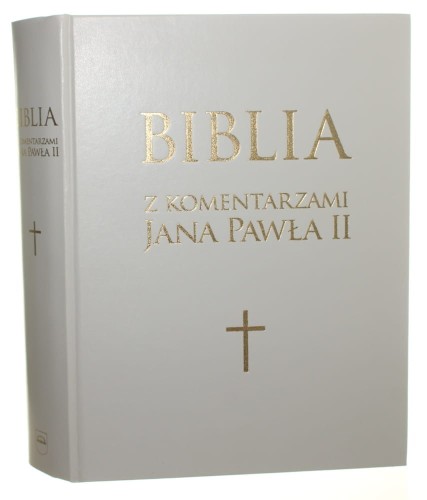 Pismo Święte Starego i Nowego Testamentu z komentarzami Jana Pawła II w przekładzie z jęz. oryg. biskup Kazimierz Romaniuk [edycja limitowana / egz. nr 770 / 2014]