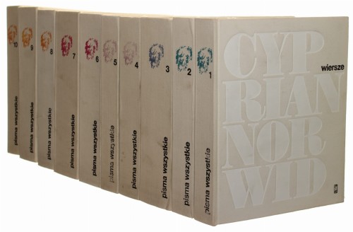Pisma wszystkie t. I-X Norwid Kamil Cyprian [1971-1976]