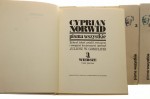 Pisma wszystkie t. I-X Norwid Kamil Cyprian [1971-1976]