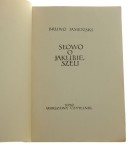 Słowo o Jakubie Szeli Bruno Jasieński  Ilustr. Franciszek Parecki (1956)