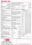 [Ciągnik] Same Antares 100 [folder w języku angielskim / prospekt / ca 1989]