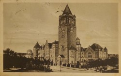 Poznań Były Cesarski Zamek [pocztówka ca 1930]