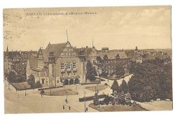 Poznań Uniwersytet Collegium Minus [pocztówka ca 1930]