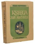 Księga z San Michele Munthe Axel Proj. okł. Maria Hiszpańska [1949]