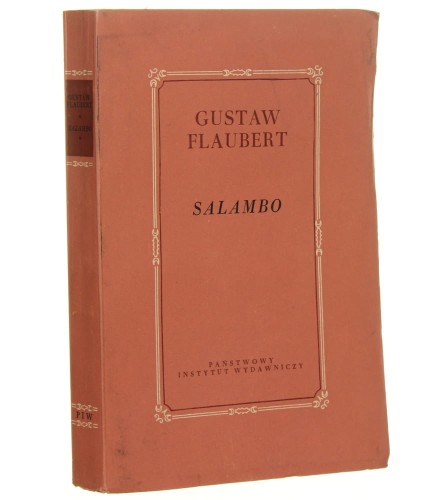 Salambo Gustaw Flaubert [1954]