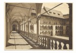 Kraków Wawel Zamek Królewski Dziedziniec arkadowy XVI wiek [pocztówka lata 30.]