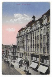 Łódź Grand Hotel [pocztówka ca 1930]