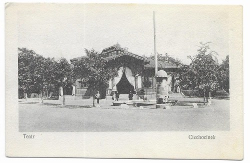 Ciechocienk Teatr [pocztówka ca 1914]