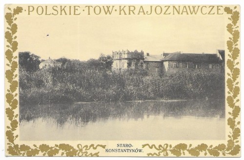 Starokonstantynów [Ukraina, obwód chmielnicki] Polskie Towarzystwo Krajoznawcze [pocztówka ca 1930]