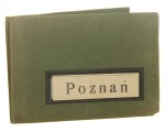 Poznań [album harmonijkowy, pocztówki, 9 kart, Poznań, ante 1939]