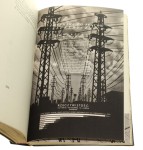 Sztafeta Książka o polskim pochodzie gospodarczym Wańkowicz Melchior Oprac. graf., fotomontaże Mieczysława Bermana [AUTOGRAF / PEŁNA SKÓRA / 1939]